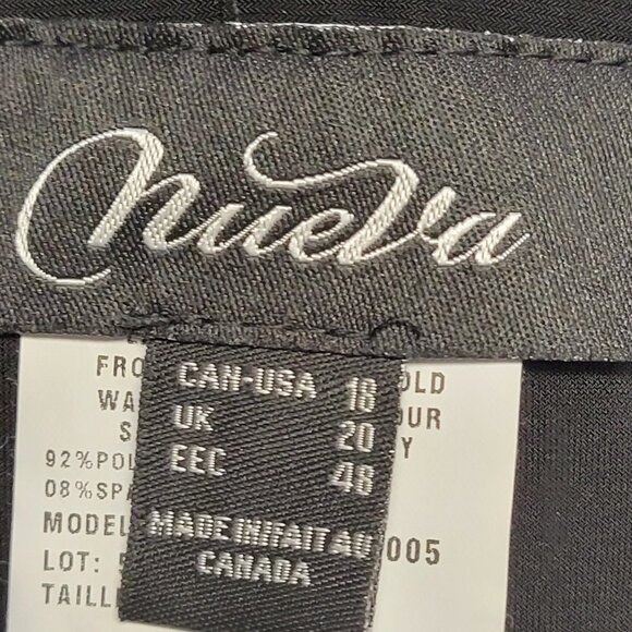 NUEVA Light Stretchy Black Leggings  Size 8  Size 16  Size 18 - NWT - Picture 6 of 6